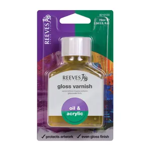 وارنیش اکریلیک و رنگ روغن ریوز کد 3 حجم 75 میلی لیتر