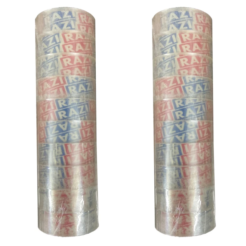 چسب نواری رازی کد 13 عرض 1.8 سانتی متر بسته 20 عددی