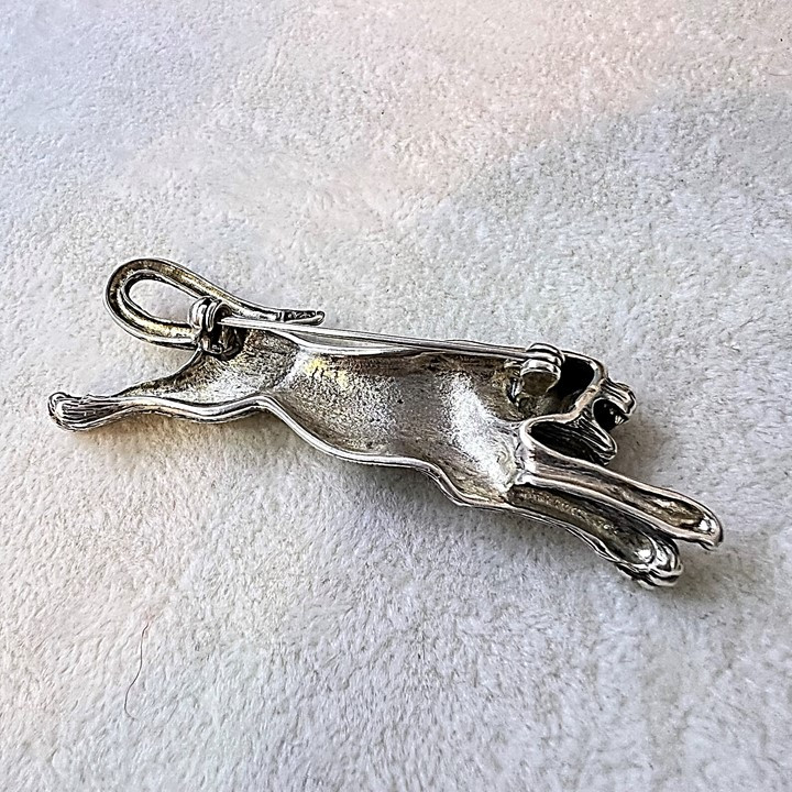 گل سینه نقره زنانه کد glsr-2468