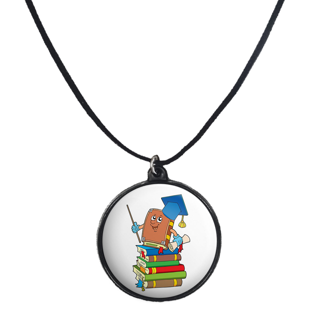 گردنبند پرمانه طرح جشن الفبا کد pmb.22632 مدل دو طرفه