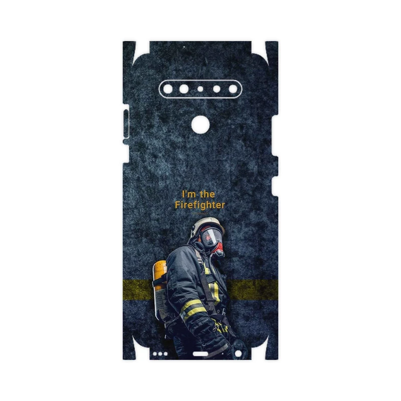 برچسب پوششی ماهوت مدل Firefighter-FullSkin مناسب برای گوشی موبایل ال جی K41s
