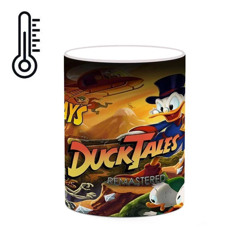 ماگ حرارتی کاکتی مدل کارتون DuckTales کد mgh22553