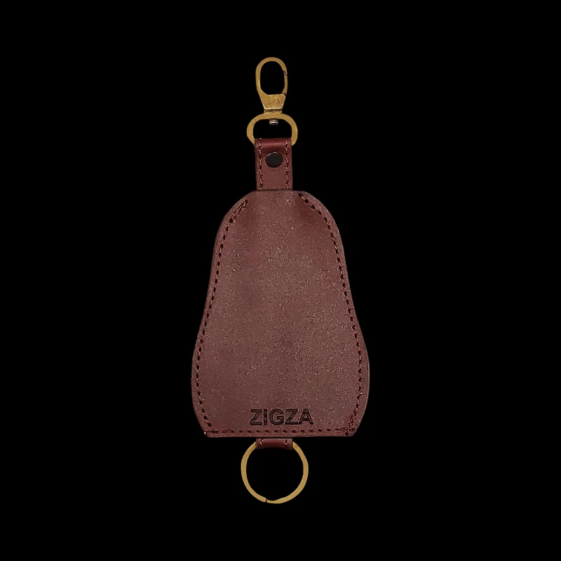 جاکلیدی زیگزا مدل چرم طبیعی