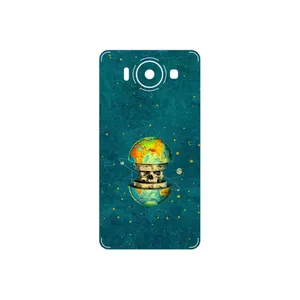MAHOOT Collage of Earth Face Cover Sticker for Microsoft Lumia 950