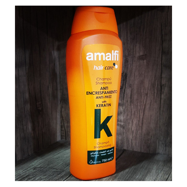 شامپو تقویت کننده مو آمالفی مدل ANTI - FRIZZ حجم 750 میلی لیتر شامپو تقویت کننده مو آمالفی مدل ANTI - FRIZZ حجم 750 میلی لیتر