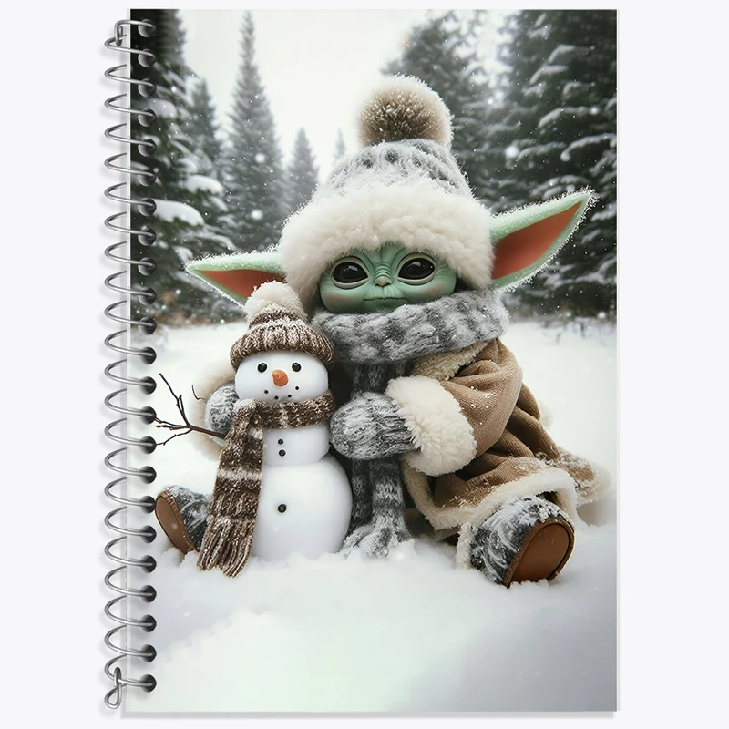 دفتر نت موسیقی 50 برگ خندالو طرح بیبی یودا کد F5786