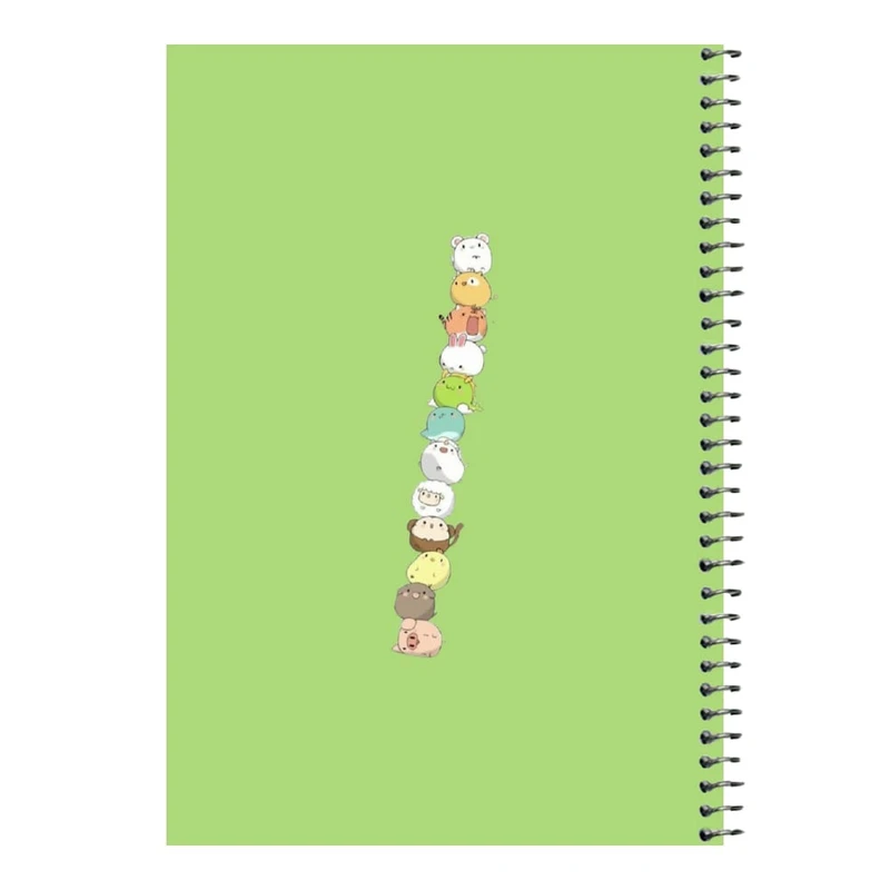 دفتر مشق 80 برگ اس جی مدل دوستان بامزه   