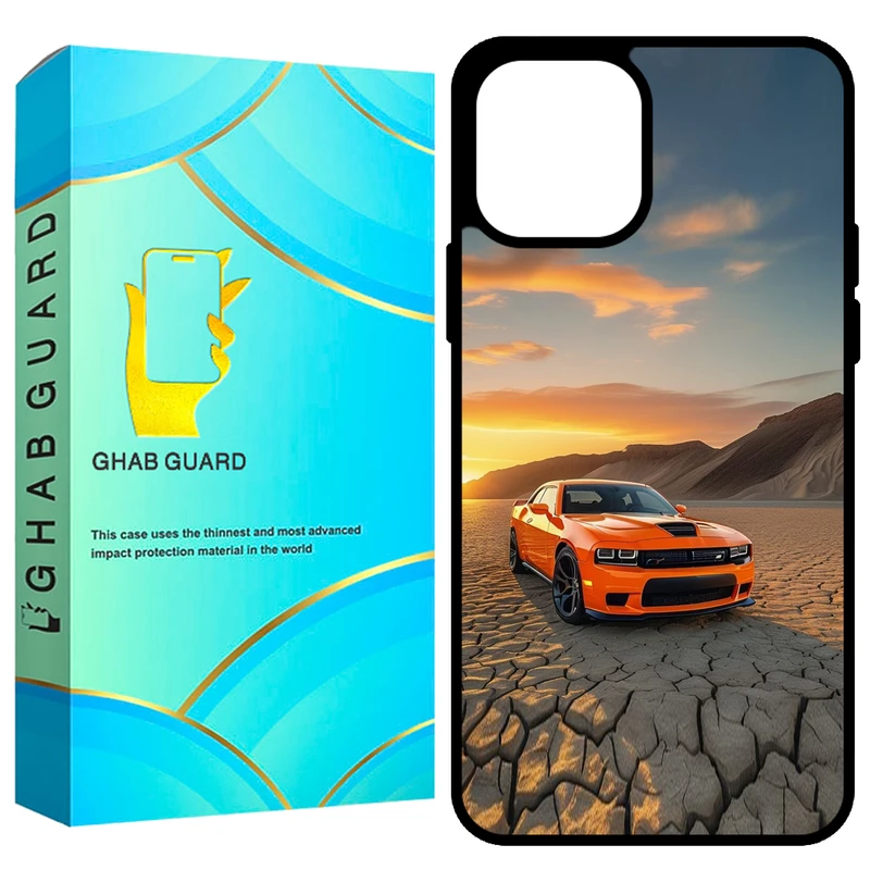  کاور قاب گارد طرح ماشین مدل GCHP12 مناسب برای گوشی موبایل اپل iPhone 12 