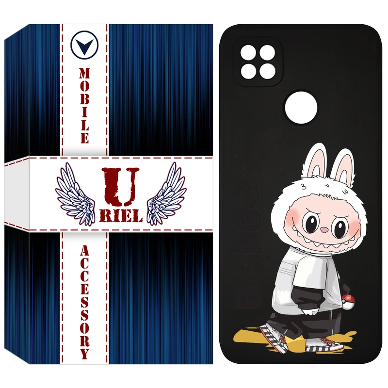 کاور یوریل مدل KSH کد 103 طرح عروسک لبوبو مناسب برای گوشی موبایل شیائومی Redmi 9C / 10A