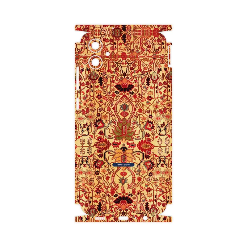 برچسب پوششی ماهوت مدل Persian_Carpet_Yellow-FullSkin مناسب برای گوشی موبایل سامسونگ Galaxy F04