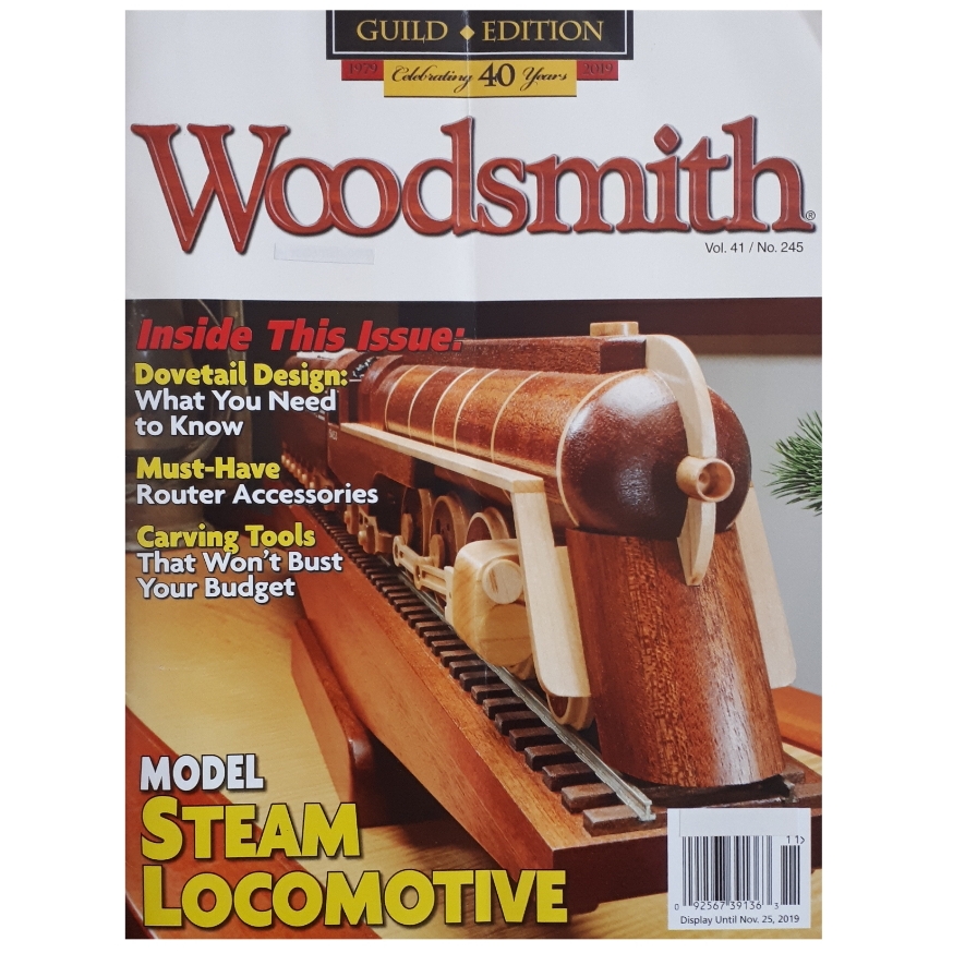 مجله Woodsmith نوامبر 2019
