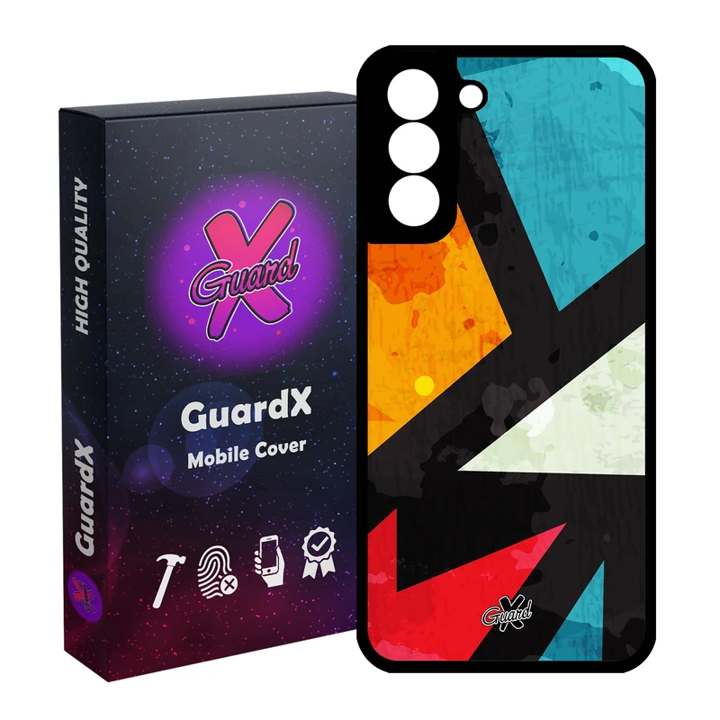 کاور گارد ایکس طرح Colors مدل Glass10176 مناسب برای گوشی موبایل سامسونگ Galaxy S21 FE