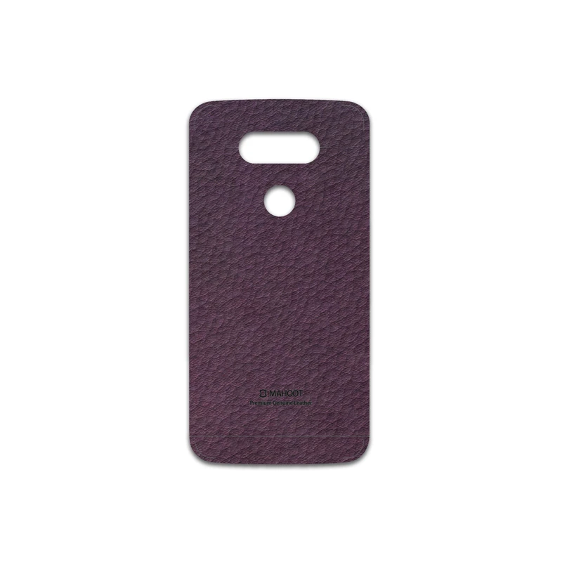 برچسب پوششی ماهوت مدل Purple-Leather مناسب برای گوشی موبایل ال جی G5