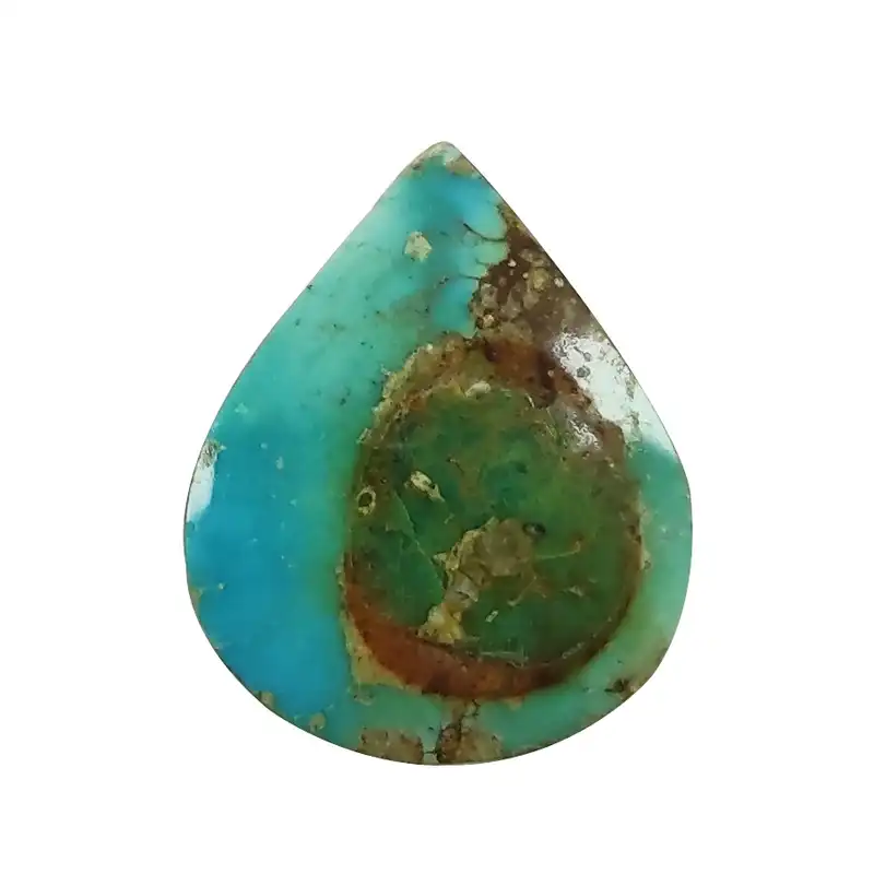 سنگ فیروزه نیشابور سلین کالا مدل طبیعی اشکی pc2-4