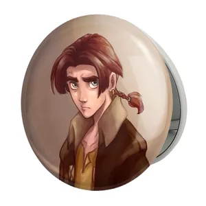 آینه جیبی خندالو طرح انیمیشن سیاره گنج Treasure Planet مدل تاشو کد 13767 