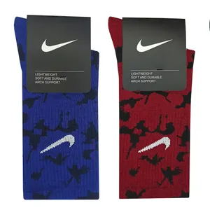 جوراب ورزشی ساق بلند مردانه مدل کش پهن کد 2057 بسته دو عددی 