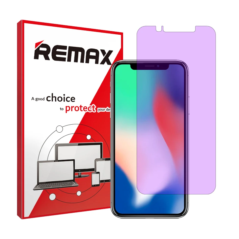 محافظ صفحه نمایش آنتی پرپل ریمکس مدل HyPRL مناسب برای گوشی موبایل اپل iPhone X
