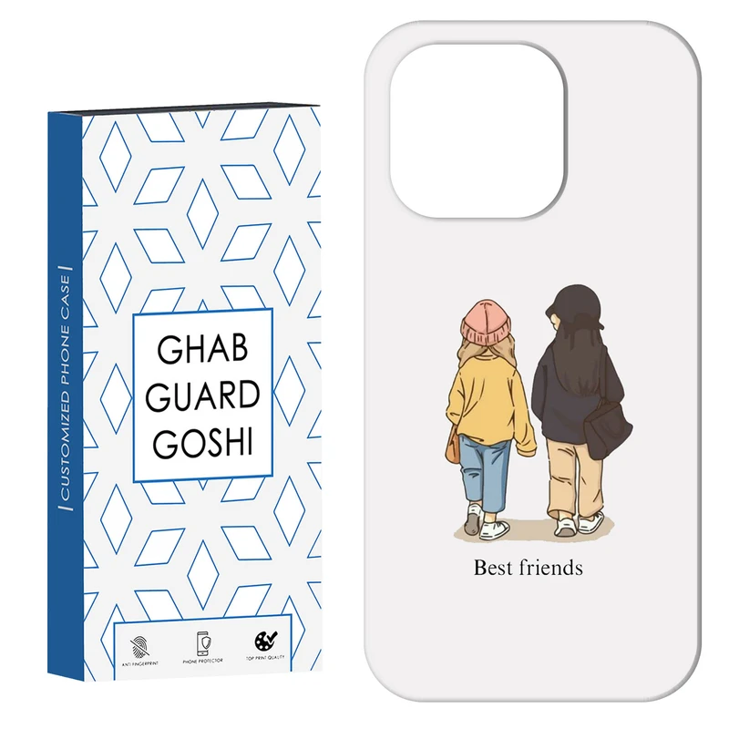 کاور قاب گارد گوشی طرح دخترانه کد Dimo-020 مناسب برای گوشی موبایل اپل IPHONE 15 PRO MAX   