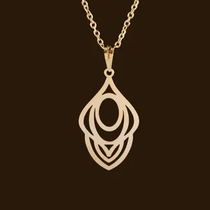 گردنبند نقره زنانه مدل h405