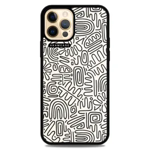 AKAM AMC-WA12PRO-DOODLE10 Cover For Apple iPhone 12 Pro