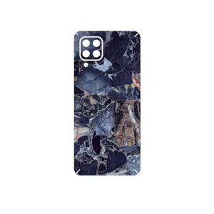 MAHOOT Broken black marble Cover Sticker for Samsung Galaxy M32