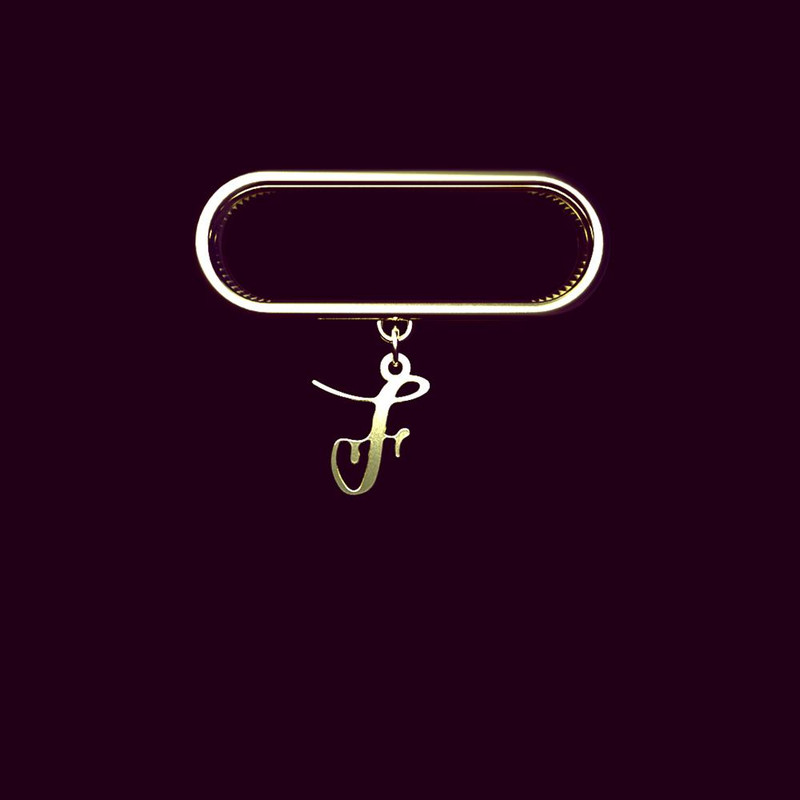آویز ساعت طلا 18 عیار زنانه مدوپد مدل حرف F کد SD1-1058