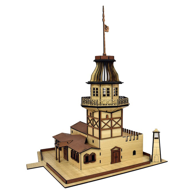 ساختنی مدل ماکت چوبی سازه کد M122