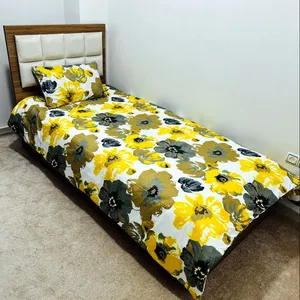 سرویس ملحفه ناتوسا مدل کالم کد 90 یک نفره سه تکه