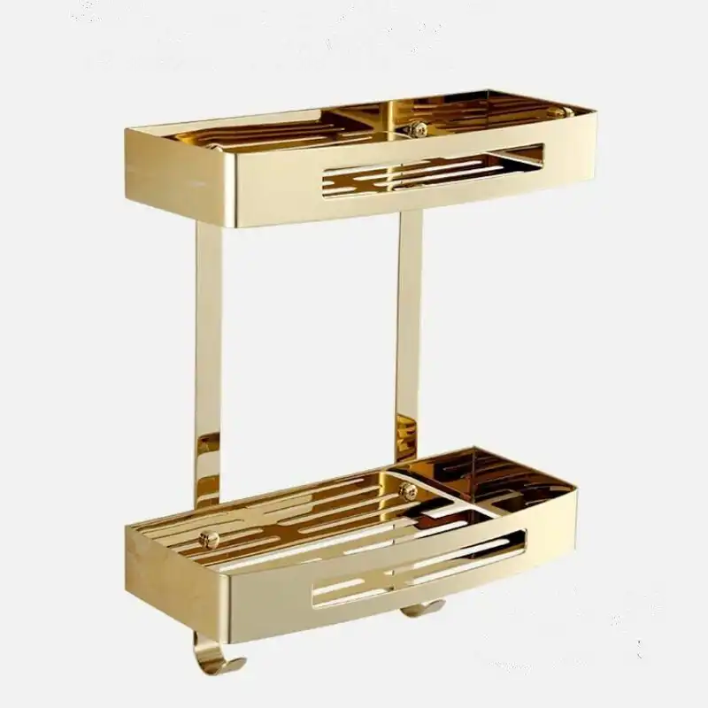 قفسه حمام مدل 2 طبقه کد 5656