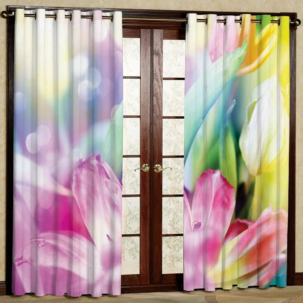 پرده پانچی مدل مخمل کد 6025 سایز 280x140 سانتی متر