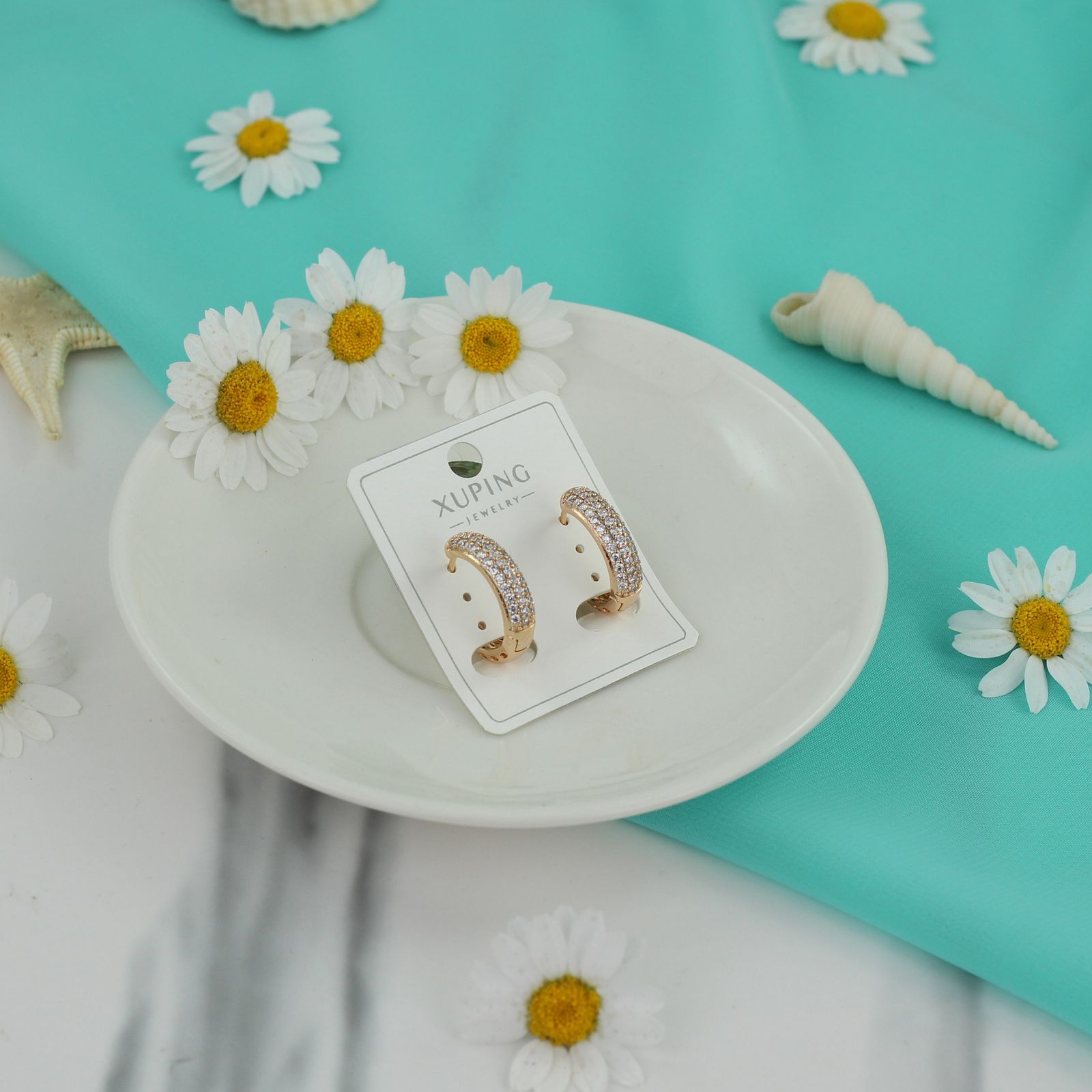 گوشواره زنانه ژوپینگ کد G361 - - 2