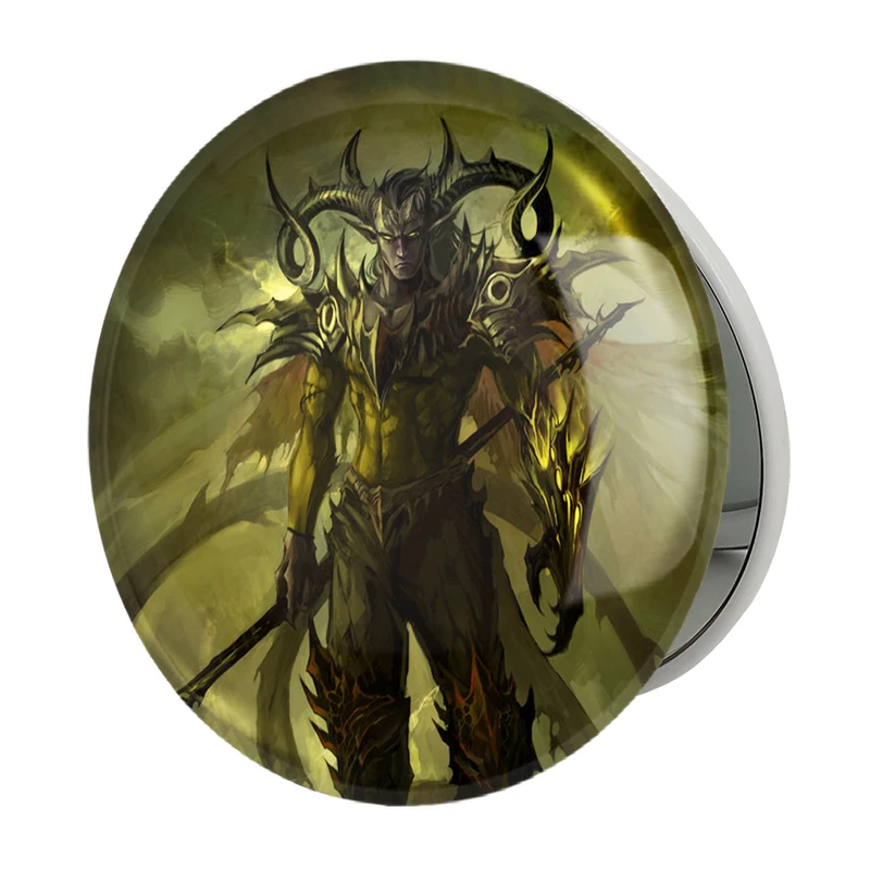 آینه جیبی خندالو طرح بازی دنیای وارکرفت (World of Warcraft) مدل تاشو کد 31820