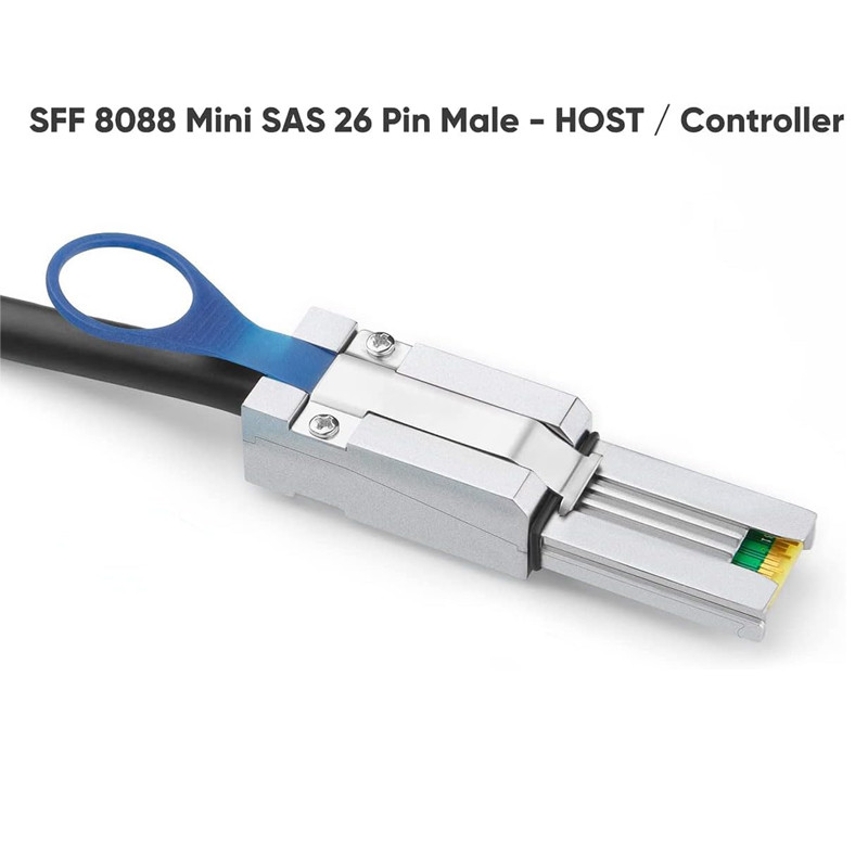 کابل تبدیل Mini SAS SFF-8088 به 4 پورت SATA اسمارطور مدل SM172 طول 2 متر