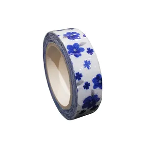 چسب نواری طرح گل مدل CH06 عرض 1.5 سانتی متر