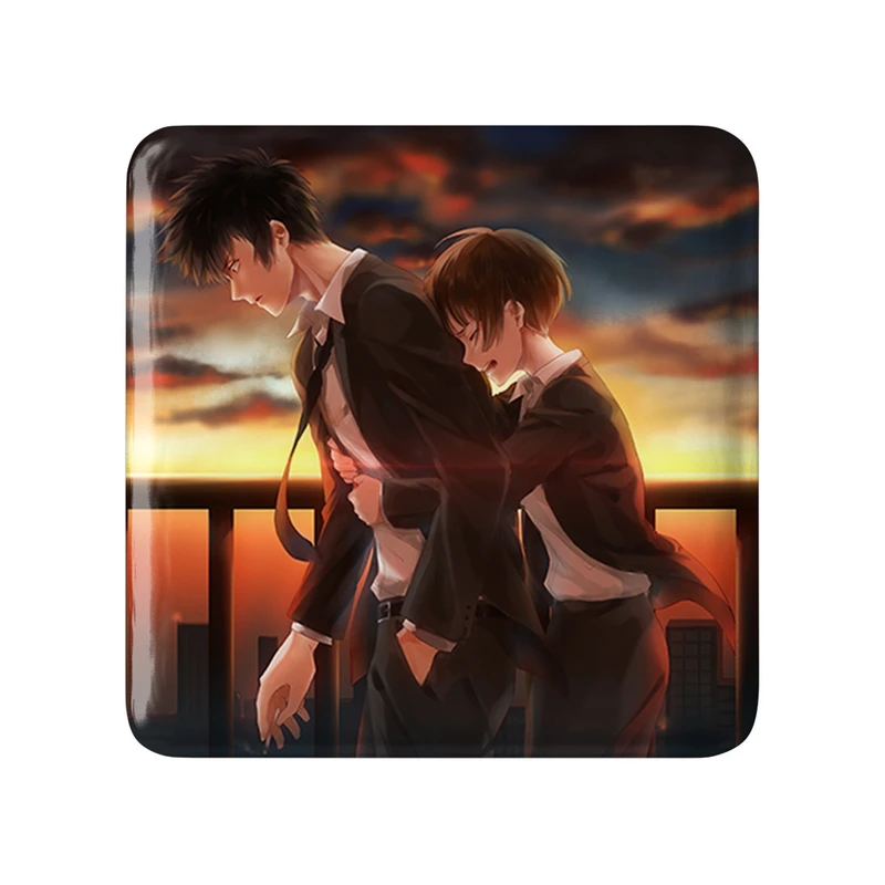 مگنت خندالو طرح آکانه و کوگامی انیمه روان گذر مدل مربعی کد 33739