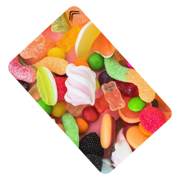 استیکر کارت طرح پاستیل مدل CAC761-K-G1-183