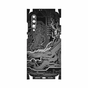 MAHOOT Black Printed Circuit Board-FullSkin Cover Sticker for Xiaomi Mi 9