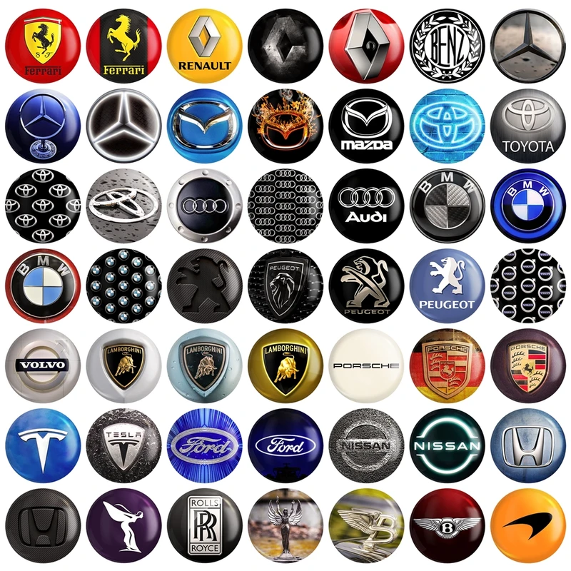 پیکسل خندالو مدل لوگو ماشین های خارجی کد 152 مجموعه 49 عددی