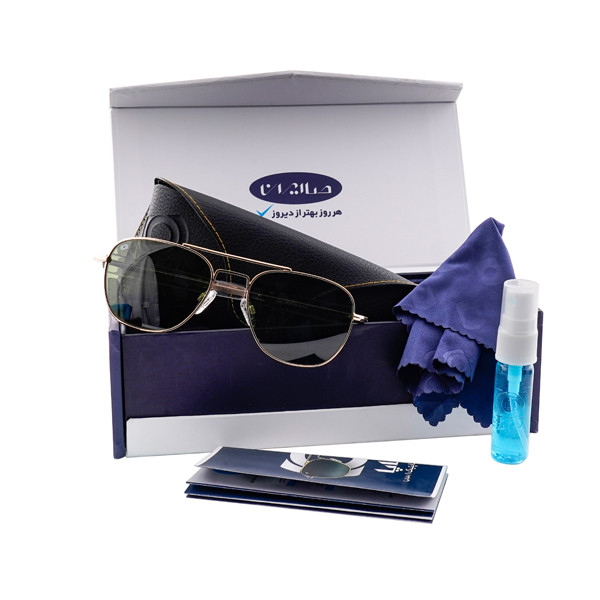 عینک آفتابی  صا ایران مدل خلبانی   کد 01