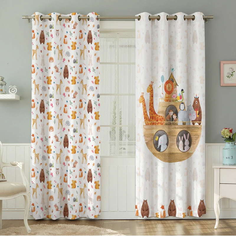 پرده نیروانا طرح  مدرن مدل هازان کد 4557 سایز 140×280 سانتی متر