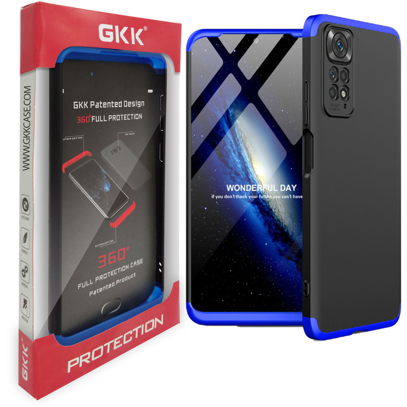 کاور 360 درجه جی کی کی مدل GK-note-11s مناسب برای گوشی موبایل شیائومی Redmi Note 11 / Note 11S