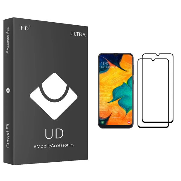 محافظ صفحه نمایش یو دی مدل ULTRA مناسب برای گوشی موبایل سامسونگ Galaxy A30 بسته دو عددی
