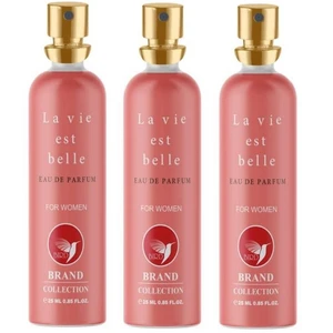 عطرجیبی زنانه برد برند کالکشن مدل lavia st bel حجم 25 میلی لیتر مجموعه 3 عددی