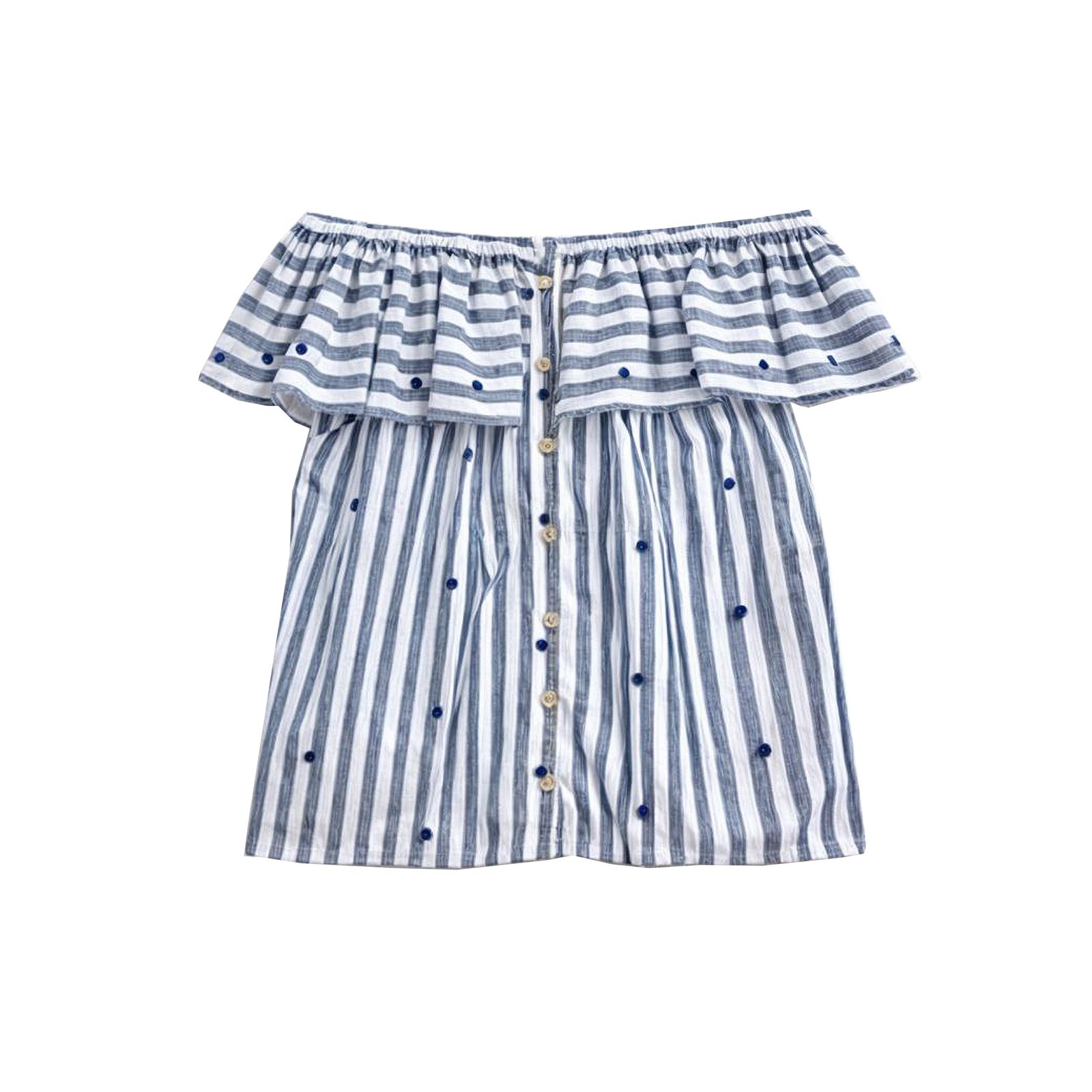 بلوز آستین کوتاه زنانه نکست مدل ad-3031 - - 1