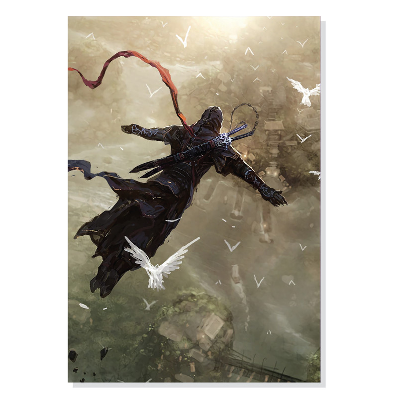 تابلو شاسی طرح گیمینگ کیش قاتل Assassins Creed مدل M0156 تابلو شاسی طرح گیمینگ کیش قاتل Assassins Creed مدل M0156