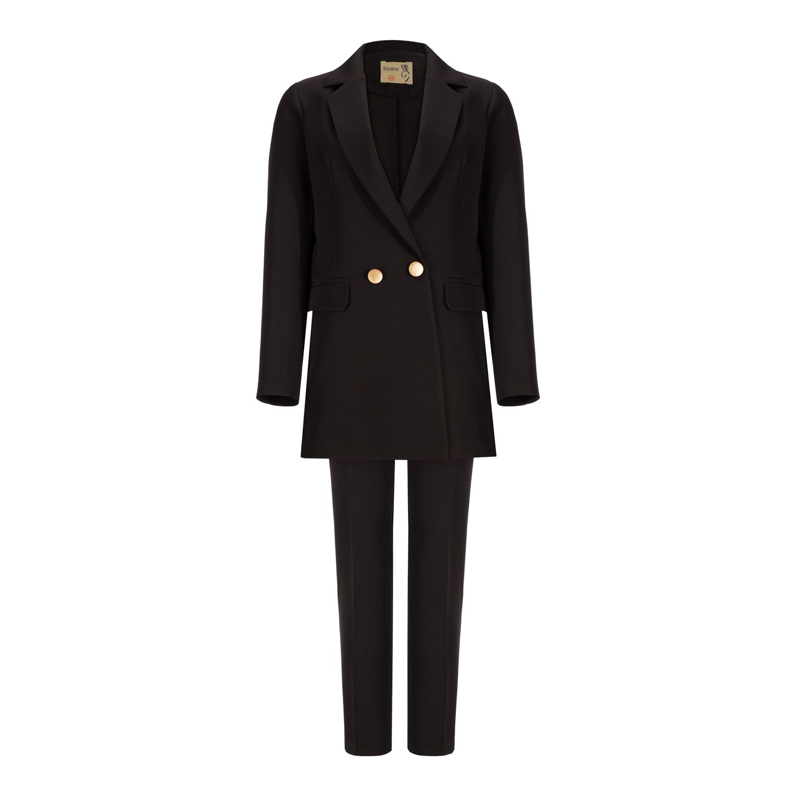 ست کت و شلوار زنانه السانا مدل پرنسلی کد 144501 -  - 2