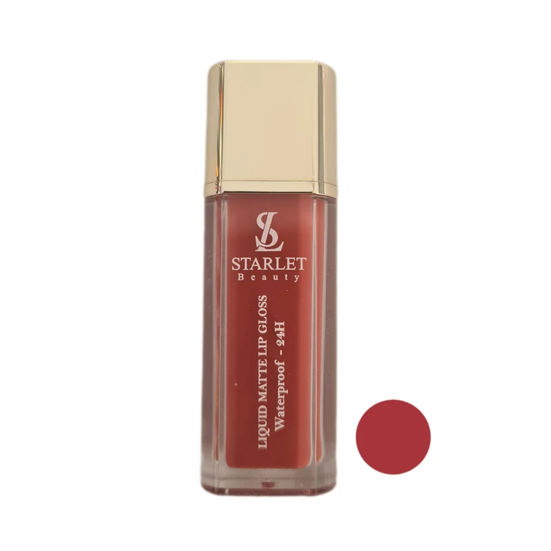 رژ لب مایع مات استارلت بیوتی مدل Waterproof شماره 810