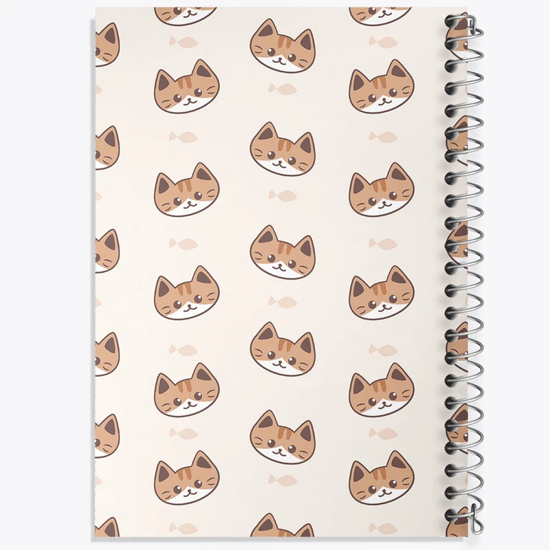 دفتر نت موسیقی 50 برگ خندالو مدل گربه (Cat) کد N449