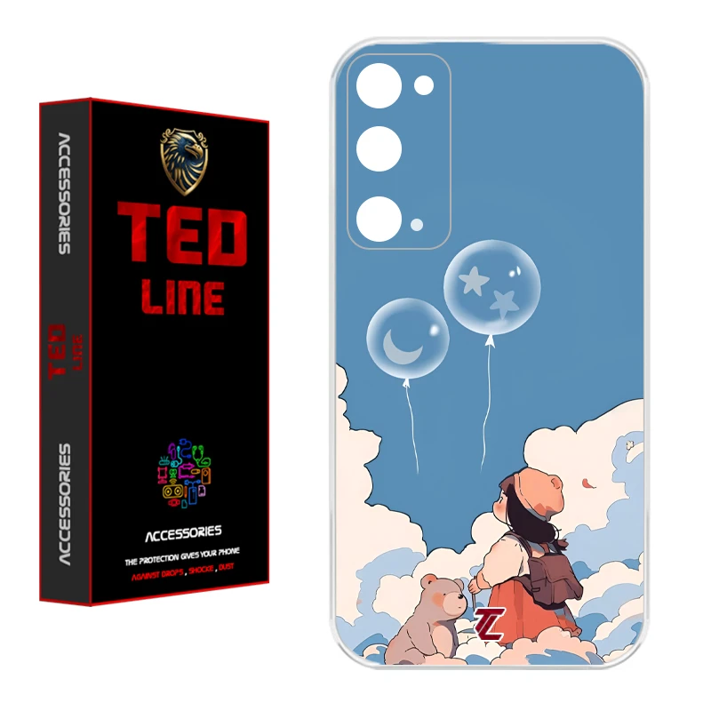 کاور تدلاین طرح دخترانه کد 1202 مناسب برای گوشی موبایل سامسونگ Galaxy S20 FE