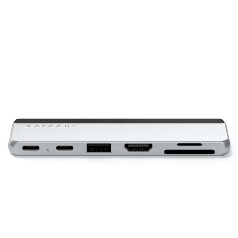 هاب 6 پورت ساتچی مدل DUAL USB-C Surface Pro 9